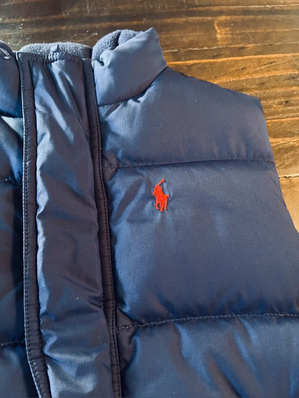 Polo Ralph Lauren Kids Navy Puffer Vest 4/4T